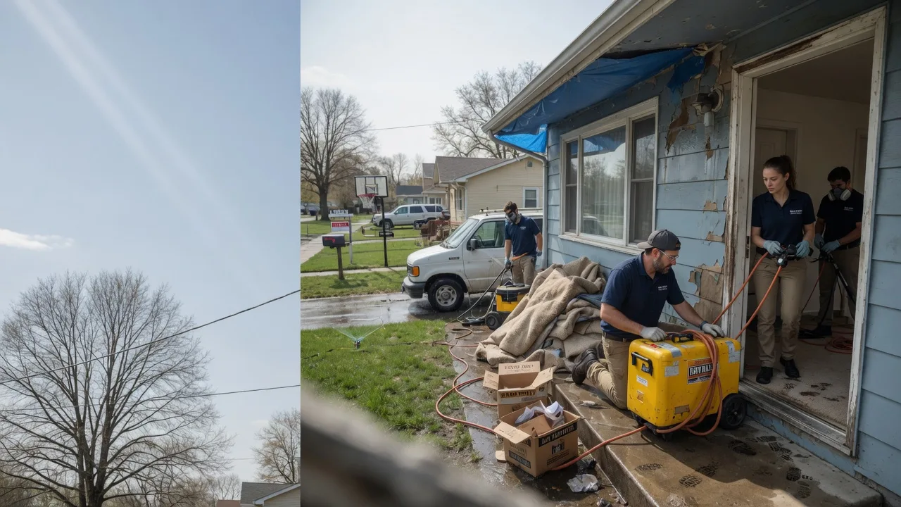 Basement Flood Cleanup in Tecumseh, KS near me